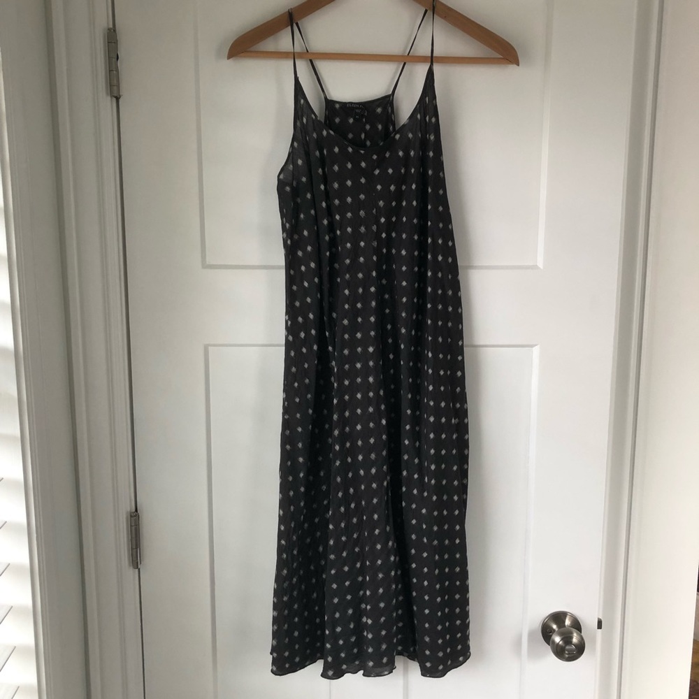 Eileen Fisher silk batik print dress. Sz XS